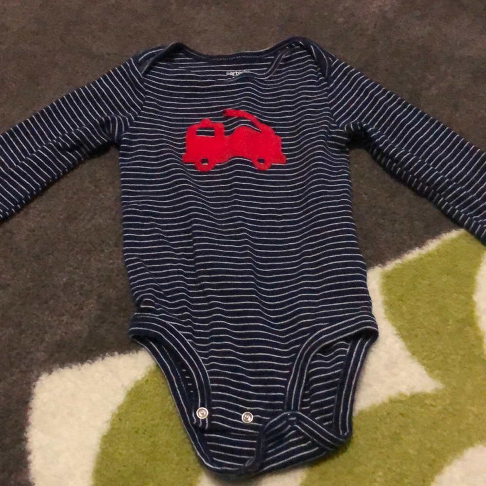Fire onesie long sleeve